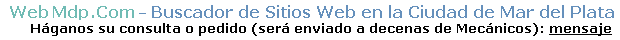 WEBMDP - P�GINAS   EN MAR DEL PLATA